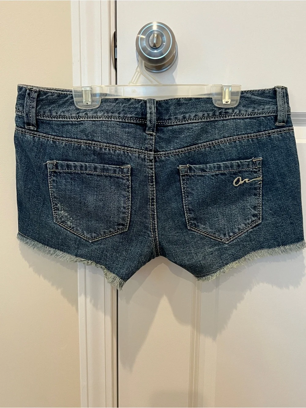 American Rag Denim Frayed Hem Shorts